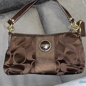 Small gently used real authentic Coach purse